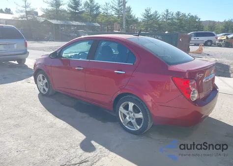 2014 Chevrolet Sonic Ltz Auto из США, поврежденный, VIN 1G1JE5SB9E4203897